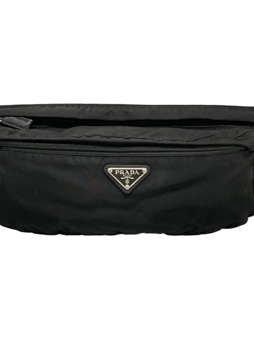 PRADA - Black Nylon Bum Bag